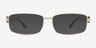Branford Gold Acetate, MetalEyeglass Frames from EyeBuyDirect, with Tinted Lenses