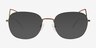Cymric Rainbow MetalEyeglass Frames from EyeBuyDirect, with Tinted Lenses