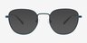 Whirl Matte Teal MétalMontures de lunettes de vue d'EyeBuyDirect, Avec des Verres Teintés