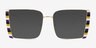 Stay True Gold MetalEyeglass Frames from EyeBuyDirect, with Tinted Lenses