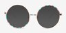 Love More Rose Gold MetalEyeglass Frames from EyeBuyDirect, with Tinted Lenses