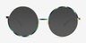 Love More Silver MetalEyeglass Frames from EyeBuyDirect, with Tinted Lenses
