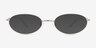 Optura Argenté Matériaux biosourcésMontures de lunettes de vue d'EyeBuyDirect, Avec des Verres Teintés