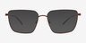 Sartori Brun Matériaux biosourcésMontures de lunettes de vue d'EyeBuyDirect, Avec des Verres Teintés