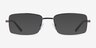 Ari Gris MétalMontures de lunettes de vue d'EyeBuyDirect, Avec des Verres Teintés