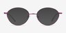 Carey Violet MétalMontures de lunettes de vue d'EyeBuyDirect, Avec des Verres Teintés