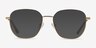 Chai Gold MetalEyeglass Frames from EyeBuyDirect, with Tinted Lenses