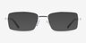 Cooper Argenté MétalMontures de lunettes de vue d'EyeBuyDirect, Avec des Verres Teintés