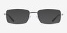 Cooper Gunmetal MétalMontures de lunettes de vue d'EyeBuyDirect, Avec des Verres Teintés