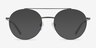 Georgie Green MetalEyeglass Frames from EyeBuyDirect, with Tinted Lenses