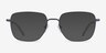 Glance Bleu MétalMontures de lunettes de vue d'EyeBuyDirect, Avec des Verres Teintés