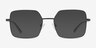 Laken Black MetalEyeglass Frames from EyeBuyDirect, with Tinted Lenses