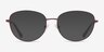 Celine Violet MétalMontures de lunettes de vue d'EyeBuyDirect, Avec des Verres Teintés