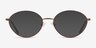 Cinema Brun MétalMontures de lunettes de vue d'EyeBuyDirect, Avec des Verres Teintés