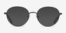 Dallas Navy MetalEyeglass Frames from EyeBuyDirect, with Tinted Lenses