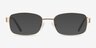 Evan Doré MétalMontures de lunettes de vue d'EyeBuyDirect, Avec des Verres Teintés