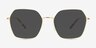 Madison Gold MetalEyeglass Frames from EyeBuyDirect, with Tinted Lenses