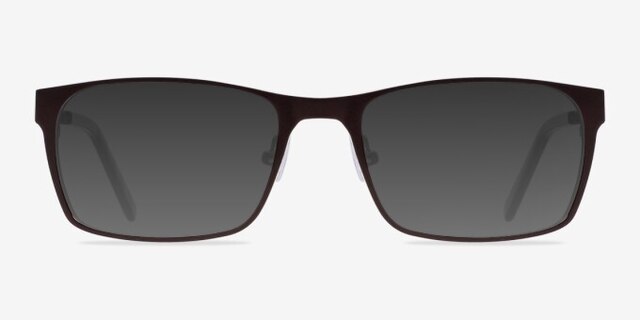 Dublin Coffee MetalEyeglass Frames from EyeBuyDirect, with Tinted Lenses
