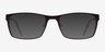 Dublin Coffee MetalEyeglass Frames from EyeBuyDirect, with Tinted Lenses