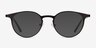 Thin Line Coffee MetalEyeglass Frames from EyeBuyDirect, with Tinted Lenses