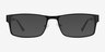 Elliot Black MetalEyeglass Frames from EyeBuyDirect, with Tinted Lenses