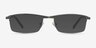 Mel Silver MetalEyeglass Frames from EyeBuyDirect, with Tinted Lenses