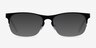 Farley Black MetalEyeglass Frames from EyeBuyDirect, with Tinted Lenses