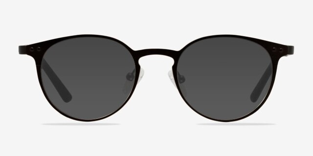 Little Thin Line Café MétalMontures de lunettes de vue d'EyeBuyDirect, Avec des Verres Teintés