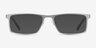 Cristian Silver MetalEyeglass Frames from EyeBuyDirect, with Tinted Lenses