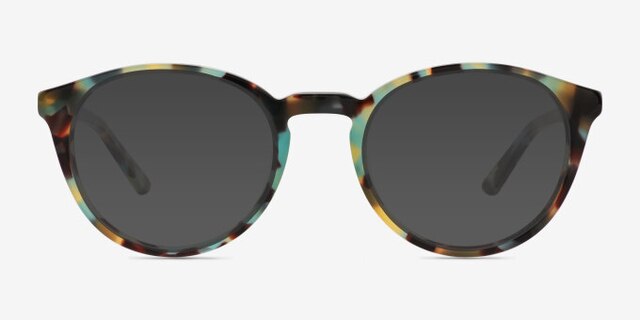 Zoff Floral Tortoise AcétateMontures de lunettes de vue d'EyeBuyDirect, Avec des Verres Teintés