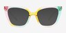 Stand Proud Rainbow Orange PlastiqueMontures de lunettes de vue d'EyeBuyDirect, Avec des Verres Teintés