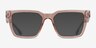 Barclay Brown PlasticEyeglass Frames from EyeBuyDirect, with Tinted Lenses