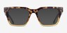 Barclay Tortoise Yellow PlastiqueMontures de lunettes de vue d'EyeBuyDirect, Avec des Verres Teintés
