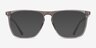 Harden Gray PlasticEyeglass Frames from EyeBuyDirect, with Tinted Lenses