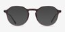 Schaye Brown PlasticEyeglass Frames from EyeBuyDirect, with Tinted Lenses
