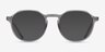 Schaye Gris PlastiqueMontures de lunettes de vue d'EyeBuyDirect, Avec des Verres Teintés