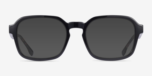 Hardie Noir PlastiqueMontures de lunettes de vue d'EyeBuyDirect, Avec des Verres Teintés
