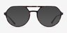 Hara Écailles MétalMontures de lunettes de vue d'EyeBuyDirect, Avec des Verres Teintés