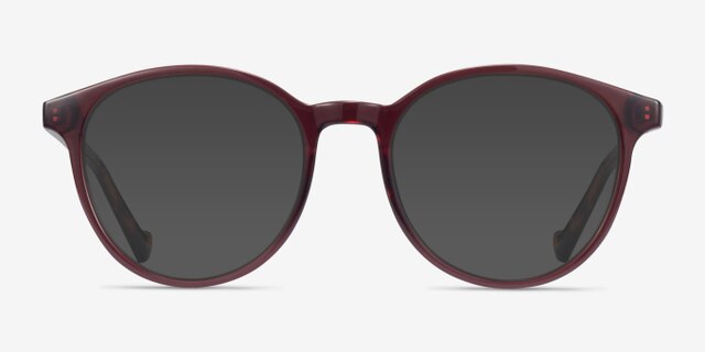 Lasker Violet PlastiqueMontures de lunettes de vue d'EyeBuyDirect, Avec des Verres Teintés