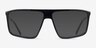 Solo Noir MétalMontures de lunettes de vue d'EyeBuyDirect, Avec des Verres Teintés