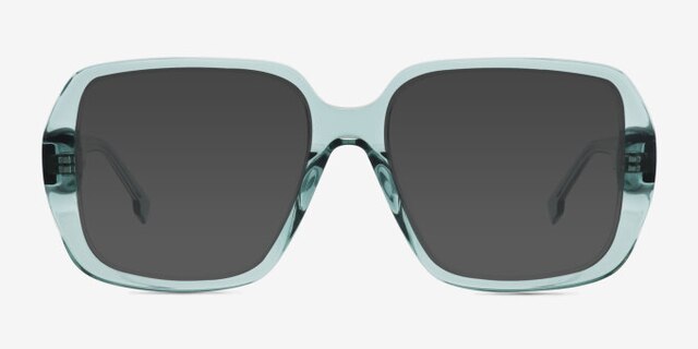 Gunter Green AcetateEyeglass Frames from EyeBuyDirect, with Tinted Lenses