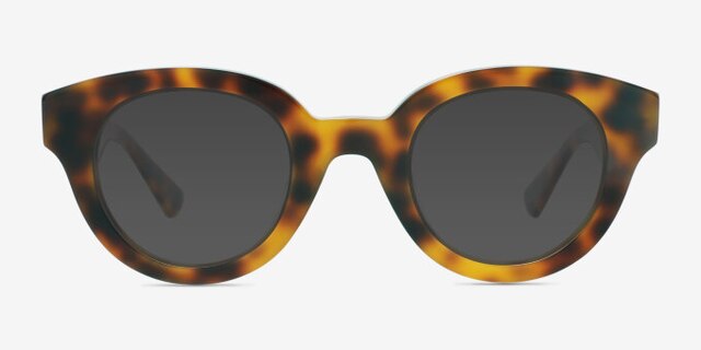 Gillis Tortoise AcetateEyeglass Frames from EyeBuyDirect, with Tinted Lenses