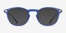 Splendor Blue AcetateEyeglass Frames from EyeBuyDirect, with Tinted Lenses