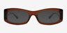 Folklore Brown AcetateEyeglass Frames from EyeBuyDirect, with Tinted Lenses