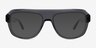 Mystic Gray AcetateEyeglass Frames from EyeBuyDirect, with Tinted Lenses
