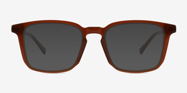 Astera Brown AcetateEyeglass Frames from EyeBuyDirect, with Tinted Lenses