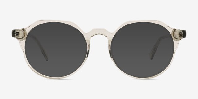 Monarda Vert AcétateMontures de lunettes de vue d'EyeBuyDirect, Avec des Verres Teintés