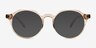 Monarda Champagne AcétateMontures de lunettes de vue d'EyeBuyDirect, Avec des Verres Teintés