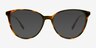 Yarrow Écailles AcétateMontures de lunettes de vue d'EyeBuyDirect, Avec des Verres Teintés