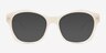 Aronia Cream AcetateEyeglass Frames from EyeBuyDirect, with Tinted Lenses